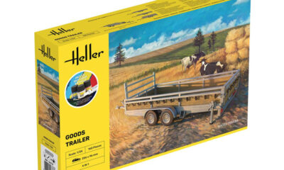 1:24 Scale Heller STARTER KIT - Goods Trailer