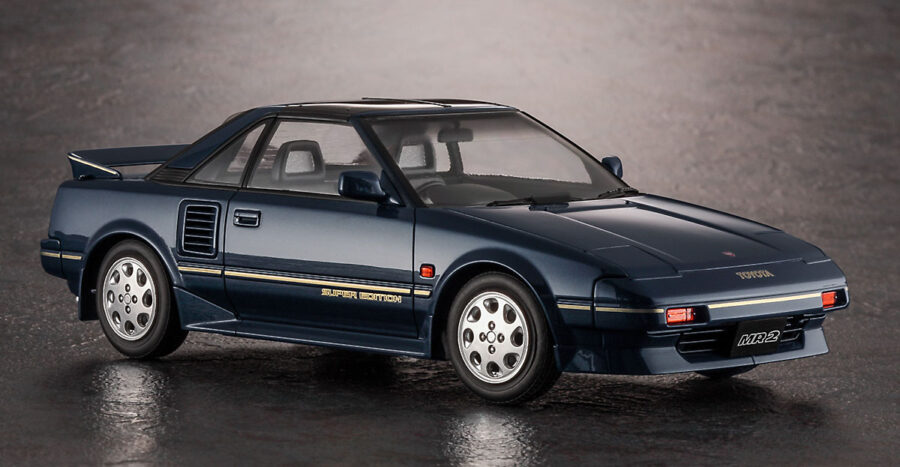 1:24 Scale Hasegawa Toyota MR2 (AW11) Late Version Super Edition (1989) Model Kit - Image 2