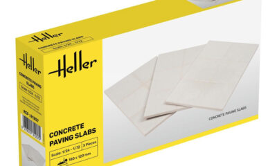 1:24 Scale Heller Diorama - Concrete Paving Slabs