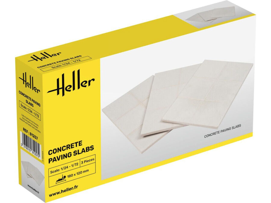 1:24 Scale Heller Diorama - Concrete Paving Slabs