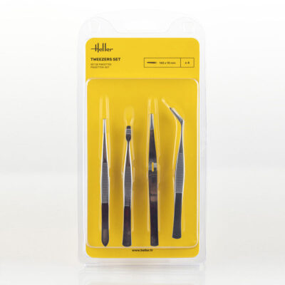 Heller Tweezers Set (4 pieces)