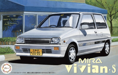 1:24 Scale Fujimi Suzuki Alto Mira Vivian S Model Kit