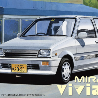 1:24 Scale Fujimi Suzuki Alto Mira Vivian S Model Kit