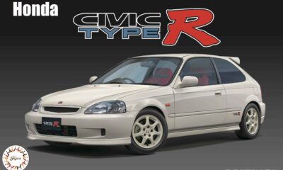 1:24 Scale Fujimi Honda Civic Type R Late Model EK9 Model Kit