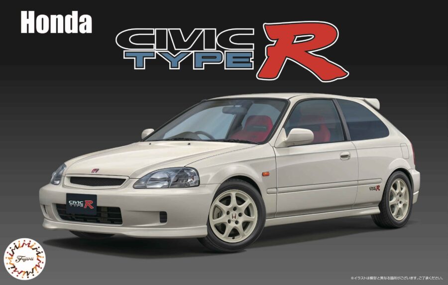 1:24 Scale Fujimi Honda Civic Type R Late Model EK9 Model Kit