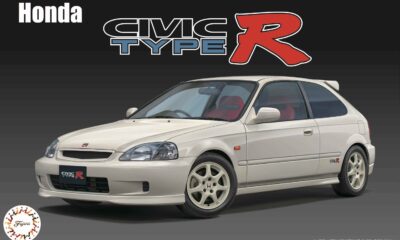 1:24 Scale Fujimi Honda Civic Type R Late Model EK9 Model Kit