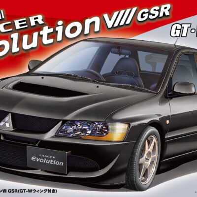 1:24 Scale Fujimi Mitsubishi Lancer Evolution VIII w/GT-W Wing Model Kit