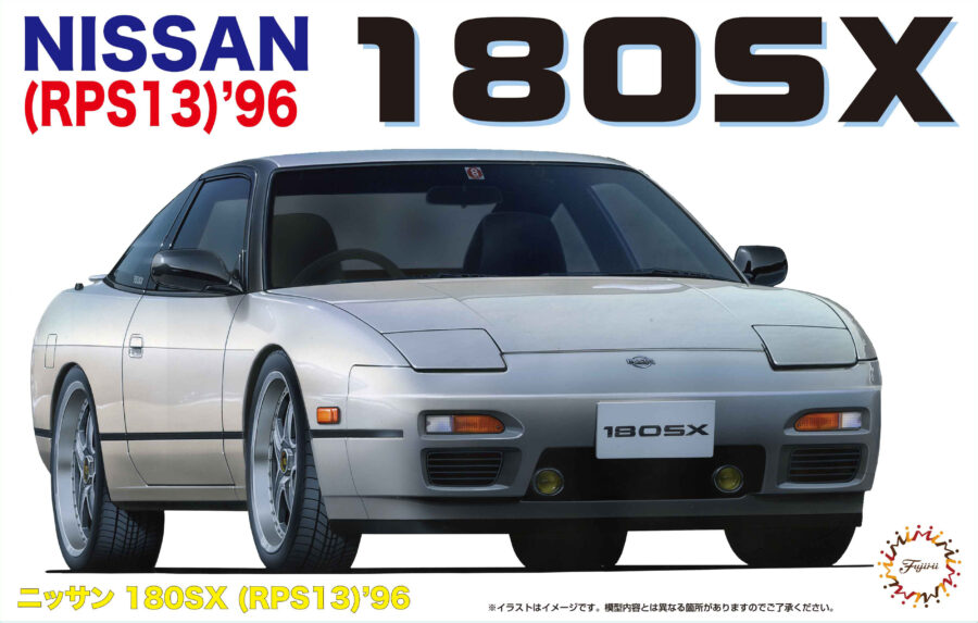 1:24 Scale Fujimi Nissan 180SX (RPS13) '96 Model Kit