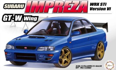 1:24 Scale Fujimi Subaru Impreza STI Version VI w/GT Wing Model Kit