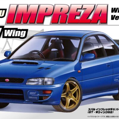 1:24 Scale Fujimi Subaru Impreza STI Version VI w/GT Wing Model Kit