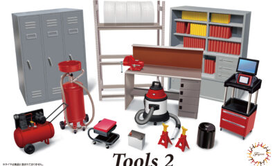 1:24 Scale Fujimi Garage Tools Diorama Set 2 Model Kit