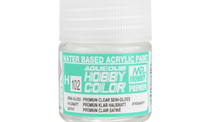 Mr.Hobby Aqueous Premium Clear - Semi-Gloss 10ml