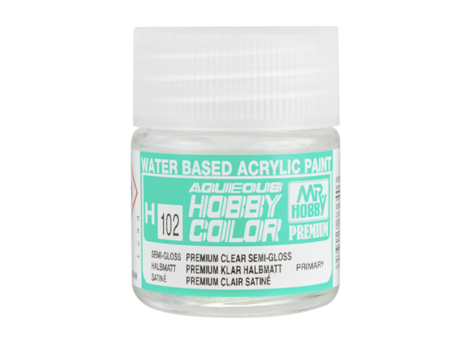 Mr.Hobby Aqueous Premium Clear - Semi-Gloss 10ml