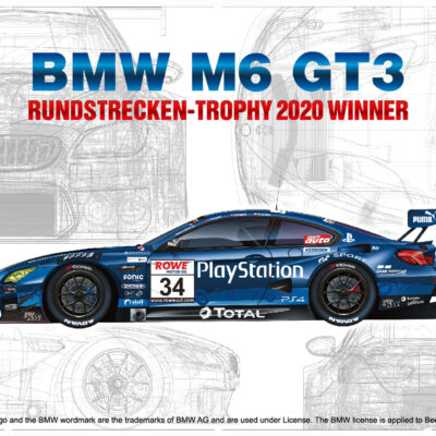 1:24 Scale NuNu BMW M6 GT3 Rundstrecken Trophy 2020 Winner Car Model Kit