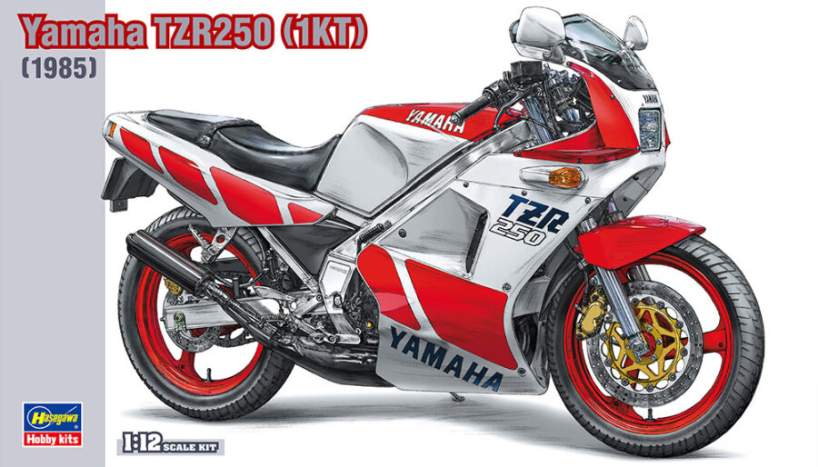 1:12 Scale Hasegawa Yamaha TZR250 (1KT) Model Kit