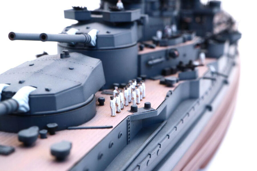 1:350 Scale Fujimi IJN Battleship Fuso 1944 (w/IJN Crew Figure) - Image 3