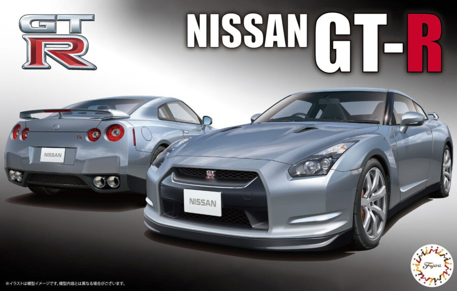 1:24 Scale Fujimi Nissan GTR R35 Model Kit