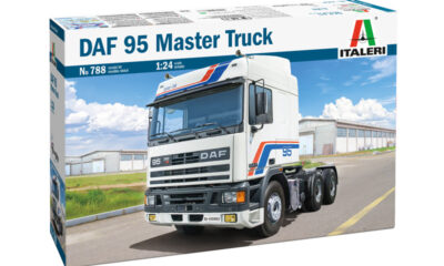 1:24 Scale Italeri DAF 95 Master Truck Model Kit