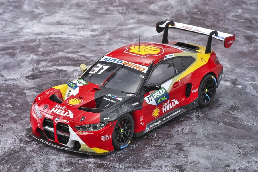 1:24 Scale NuNu BMW M4 GT3 2022 DTM Year of the Champion Car Model Kit - Image 4