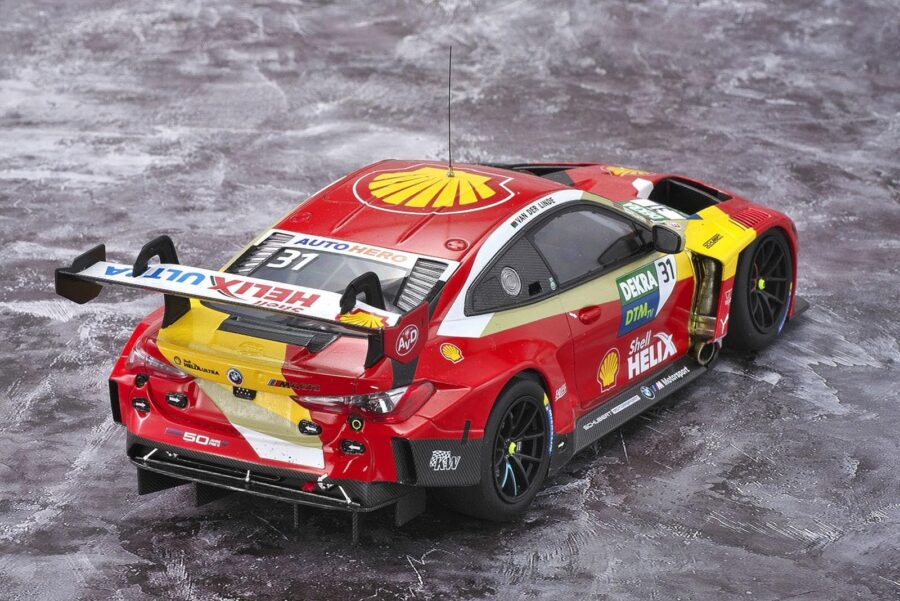 1:24 Scale NuNu BMW M4 GT3 2022 DTM Year of the Champion Car Model Kit - Image 5
