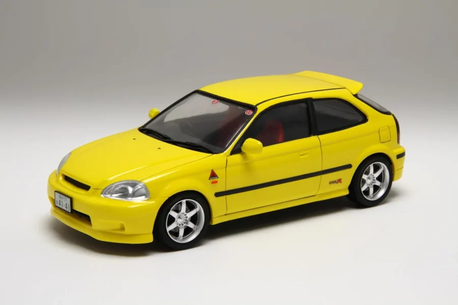 1:24 Scale Fujimi Initial-D Ninomiya Daiki EK9 Civic Type-R Car Model Kit - Image 2