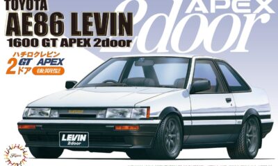 1:24 Scale Fujimi Toyota AE86 Levin 1600GT Apex 2door `85 Car Model Kit
