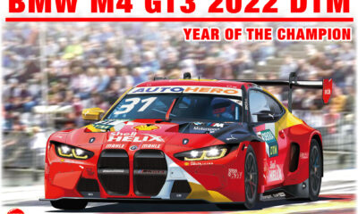 1:24 Scale NuNu BMW M4 GT3 2022 DTM Year of the Champion Car Model Kit