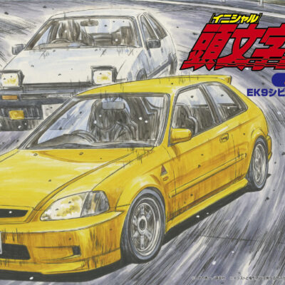1:24 Scale Fujimi Initial-D Ninomiya Daiki EK9 Civic Type-R Car Model Kit