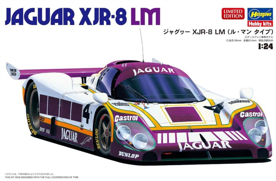 1:24 Scale Hasegawa Jaguar XJR-8 Le Mans Model Kit