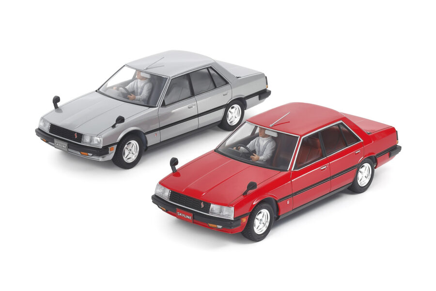 1:24 Scale Tamiya Nissan Skyline Sedan 2000 Turbo GT-ES Model Kit - Image 4