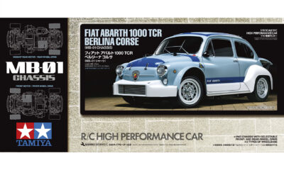 1:10 Scale Tamiya Fiat Abarth 1000 TCR Berlina Corse (MB-01) Radio Control Kit