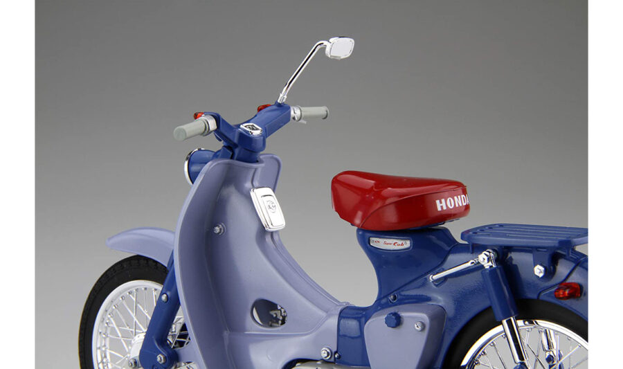 1:12 Scale Fujimi Honda Super Cub C100 '58 Bike Model Kit - Image 5