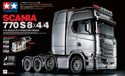 1:14 Scale Tamiya Scania 8X4/4 Radio Control Kit