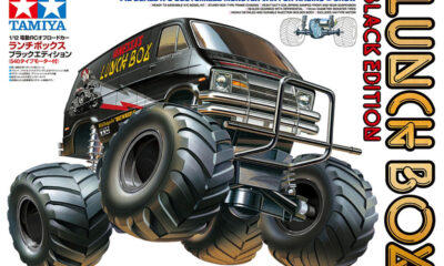1:10 Scale Tamiya Off-Road Car Lunch Box Black Edition Radio Control Kit