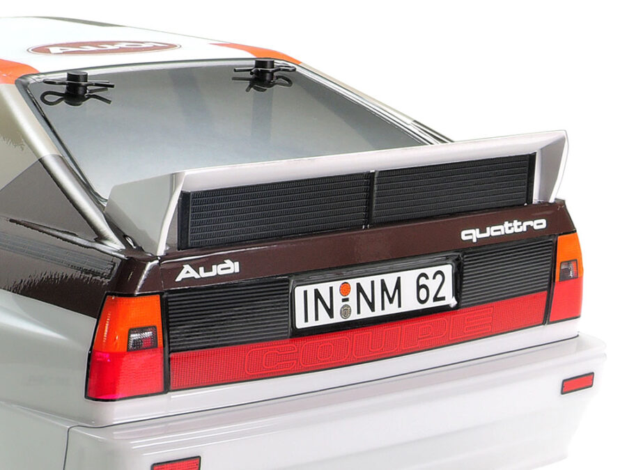 1:10 Scale Tamiya Audi Quattro Rally A2 (TT-02) Radio Control Kit - Image 7