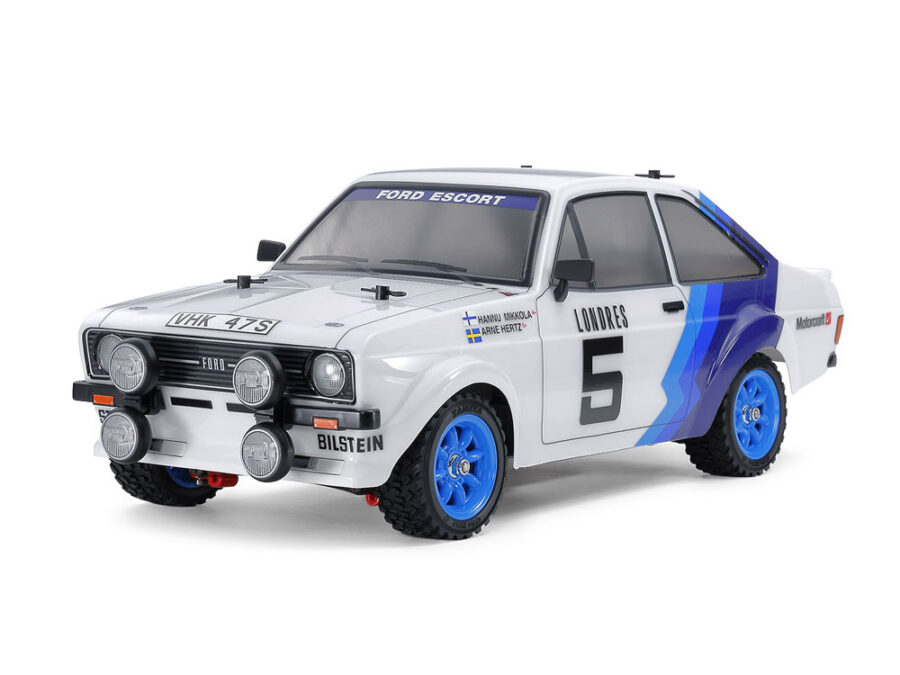 1:10 Scale Tamiya Ford Escort Mk II Rally (MF-01X) Radio Control Kit - Image 2