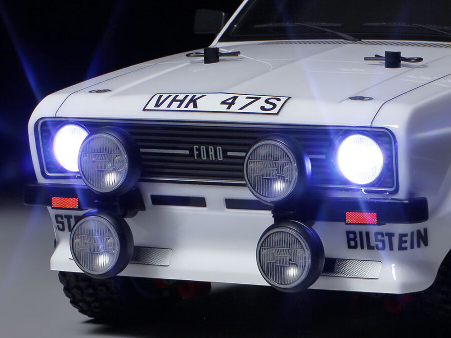 1:10 Scale Tamiya Ford Escort Mk II Rally (MF-01X) Radio Control Kit - Image 11