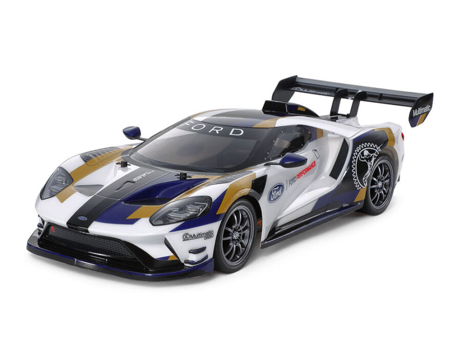1:10 Scale Tamiya Ford GT Mk.II 2020  (TT-02) Radio Control Kit - Image 2