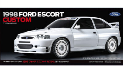 1:10 Scale Tamiya Ford Escort Cosworth 1998 (TT-02) Radio Control Kit