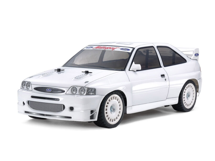 1:10 Scale Tamiya Ford Escort Cosworth 1998 (TT-02) Radio Control Kit - Image 2
