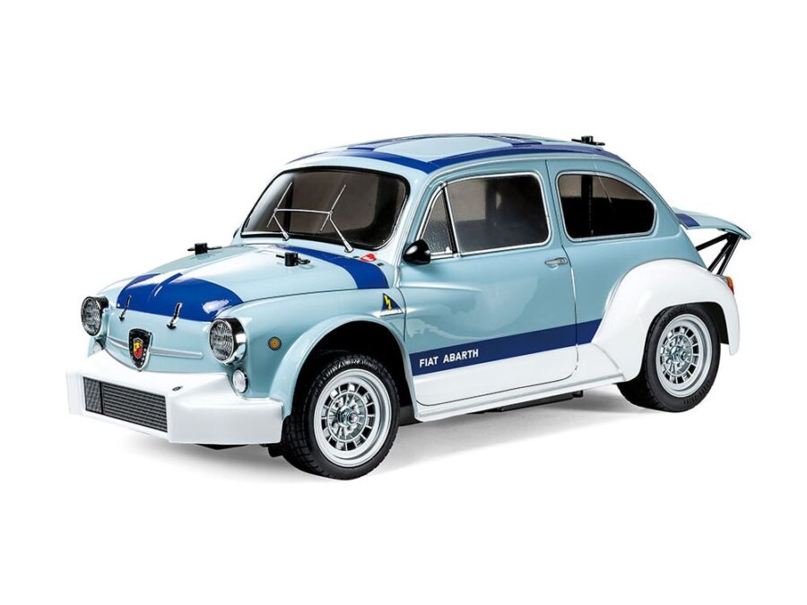 1:10 Scale Tamiya Fiat Abarth 1000 TCR Berlina Corse (MB-01) Radio Control Kit - Image 2