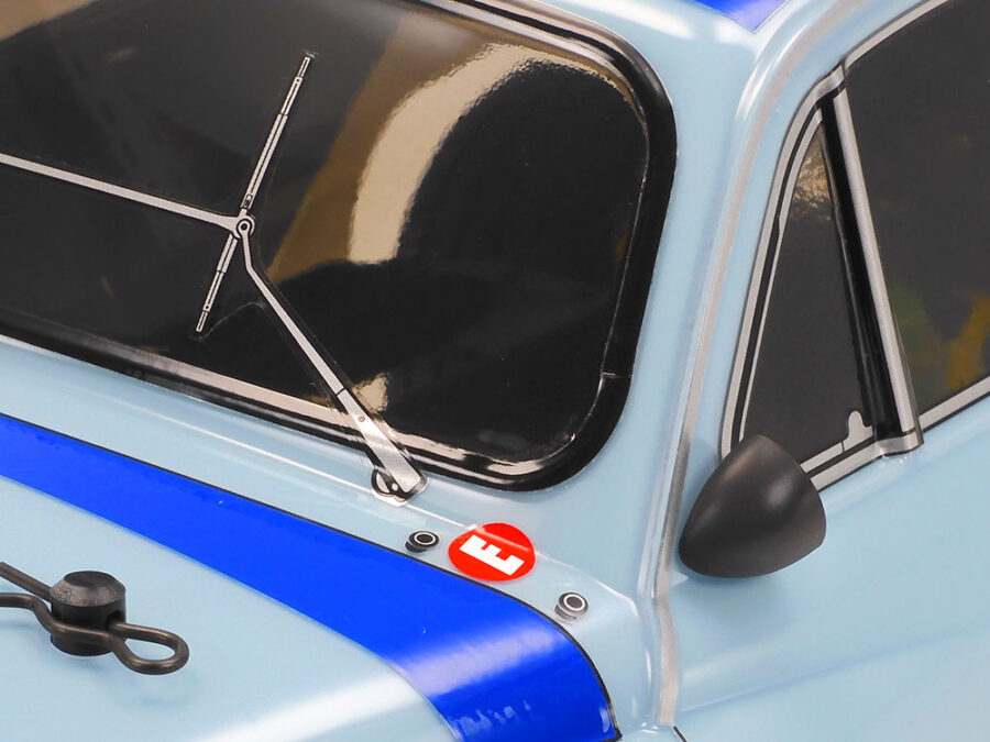 1:10 Scale Tamiya Fiat Abarth 1000 TCR Berlina Corse (MB-01) Radio Control Kit - Image 5