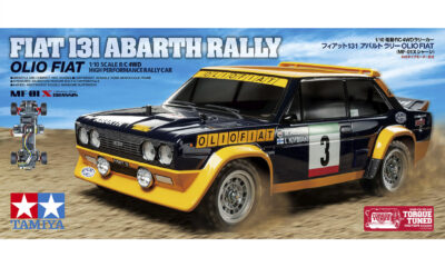 1:10 Scale Tamiya Fiat 131 Abarth Rally MF-01X Radio Control Kit