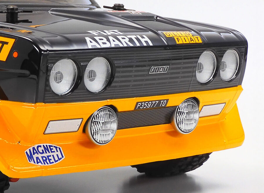 1:10 Scale Tamiya Fiat 131 Abarth Rally MF-01X Radio Control Kit - Image 3