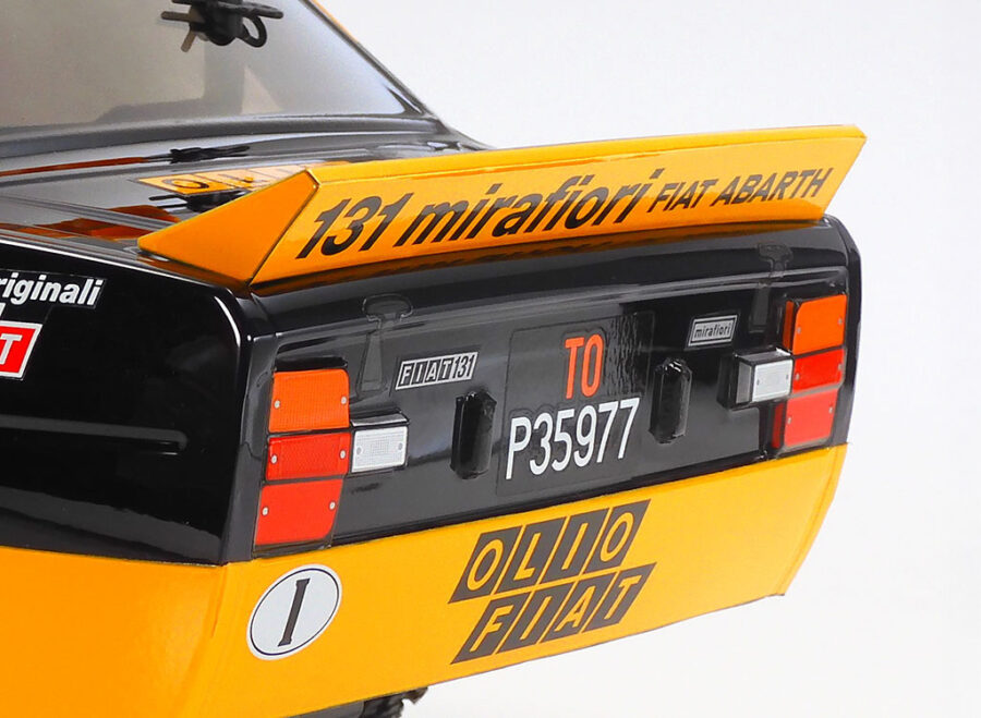 1:10 Scale Tamiya Fiat 131 Abarth Rally MF-01X Radio Control Kit - Image 5