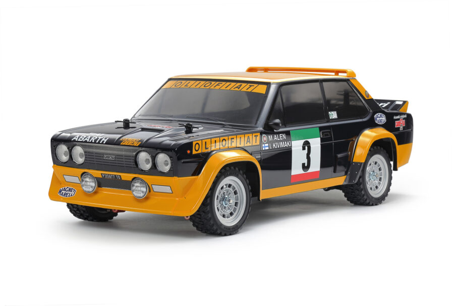 1:10 Scale Tamiya Fiat 131 Abarth Rally MF-01X Radio Control Kit - Image 2