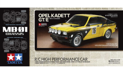 1:10 Scale Tamiya Opel Kadett GT/E (MB-01) Radio Control Kit