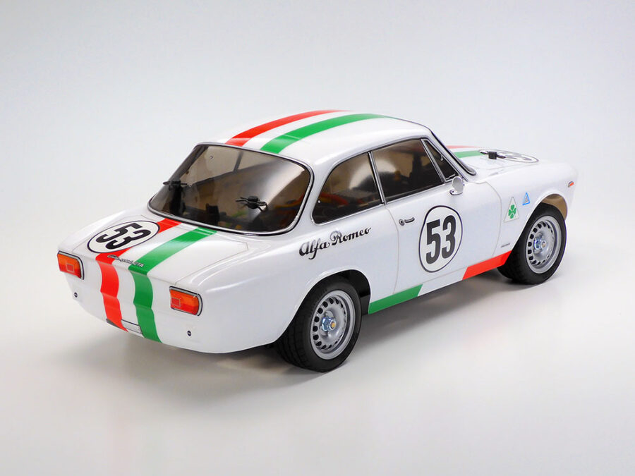 1:10 Scale Tamiya Alfa Romeo Giulia Sprint GTA Club Racer (MB-01) Radio Control Kit - Image 3