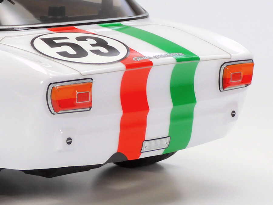 1:10 Scale Tamiya Alfa Romeo Giulia Sprint GTA Club Racer (MB-01) Radio Control Kit - Image 6