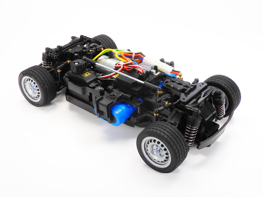 1:10 Scale Tamiya Fiat Abarth 1000 TCR Berlina Corse (MB-01) Radio Control Kit - Image 9